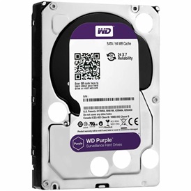 WD Purple 3,5" 3TB merevlemez