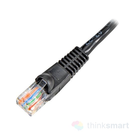 Wiretek WL021BG-30 BL Patch UTP Cat.5E kábel - fekete | 30m