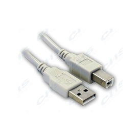 Wiretek WU4AE-5 kábel USB Összekötő A-B | 5m, Male/Male