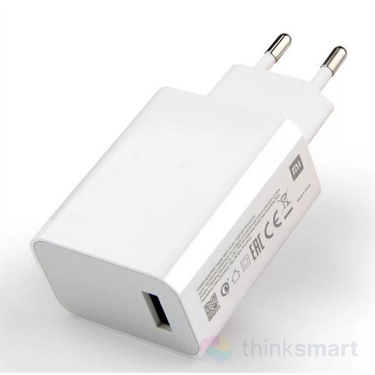 Xiaomi MDY-10-EL USB hálózati adapter - fehér | 5V, 3A, 27W, QC4.0, OEM jellegű