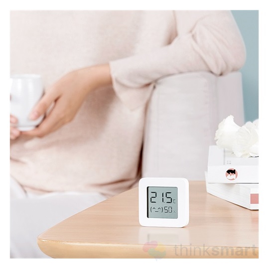 Xiaomi Mi bluetooth hőmérséklet és páratartalom mérő - fehér