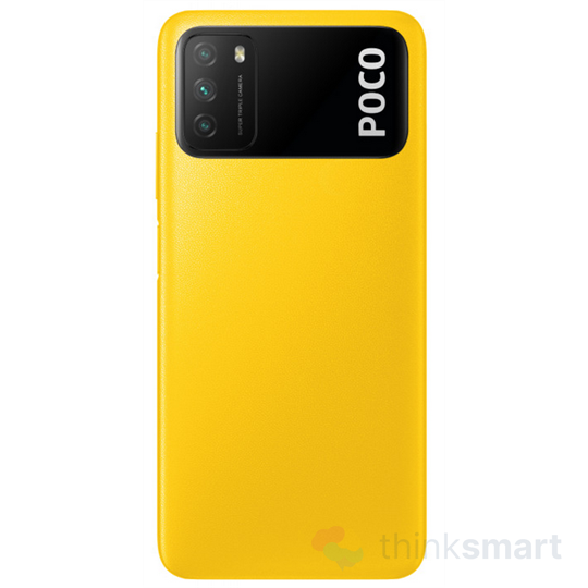 Xiaomi Pocophone M3 okostelefon - sárga | 128GB, 4GB RAM, DualSIM