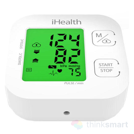 iHealth Track smart Bluetoothos vérnyomásmérő - fehér (KN-550BT)