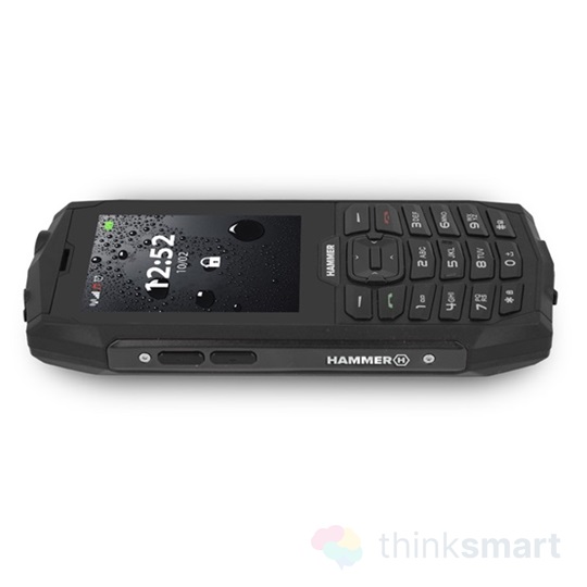 myPhone Hammer 4 csepp-, por- és ütésálló mobiltelefon - fekete | Dual SIM