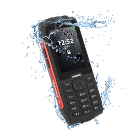 myPhone Hammer 4 csepp-, por- és ütésálló mobiltelefon - piros | DualSIM